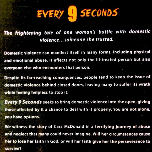 Domestic violence, a frightening saga a woman’s battle, personally autographed - Picture 4 of 16